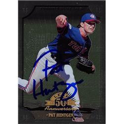570658 Toronto Blue Jays, SC Pat Hentgen Autographed Baseball Card - 1998 Leaf Anniversary No.127