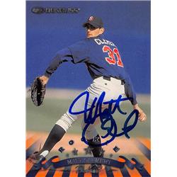570817 San Diego Padres, SC Matt Clement Autographed Baseball Card - 1998 Donruss Rookie No.329