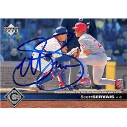 570886 Chicago Cubs, SC Scott Servais Autographed Baseball Card - 1997 Upper Deck No.33