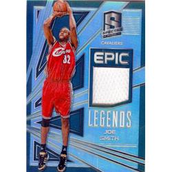 Cleveland Cavaliers Joe Smith Player Worn Jersey Patch Basketball Card - 2018 Panini Spectra Epic Legends No.ELJM