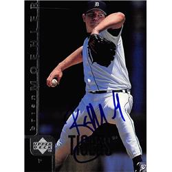 570625 Detroit Tigers, SC Brian Moehler Autographed Baseball Card - 1998 Upper Deck No.373