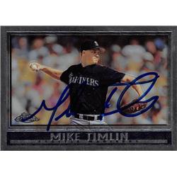 570712 Seattle Mariners, SC Mike Timlin Autographed Baseball Card - 1998 Topps Chrome No.422