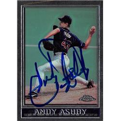 570830 San Diego Padres, SC Andy Ashby Autographed Baseball Card - 1998 Topps Chrome No.434 -  Autograph Warehouse