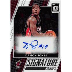 571350 Miami Heat Damon Jones Autographed Basketball Card - 2018 Donruss Optic Chrome No.58 -  Autograph Warehouse