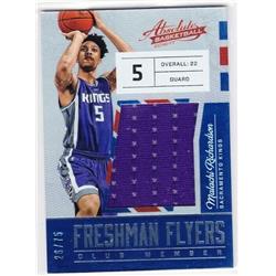 571670 Sacramento Kings Malachi Richardson Player Worn Jersey Patch Basketball Card - 2016 Panini Absolute Freshman Flyers Rookie No.17 LE 26-75 -  Autograph Warehouse