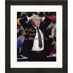 Picture of Autograph Warehouse 572729 8 x 10 in. Maryland Terrapins&#44; 2002 National Champs Gary Williams Autographed Photo - No.12 Matted & Framed