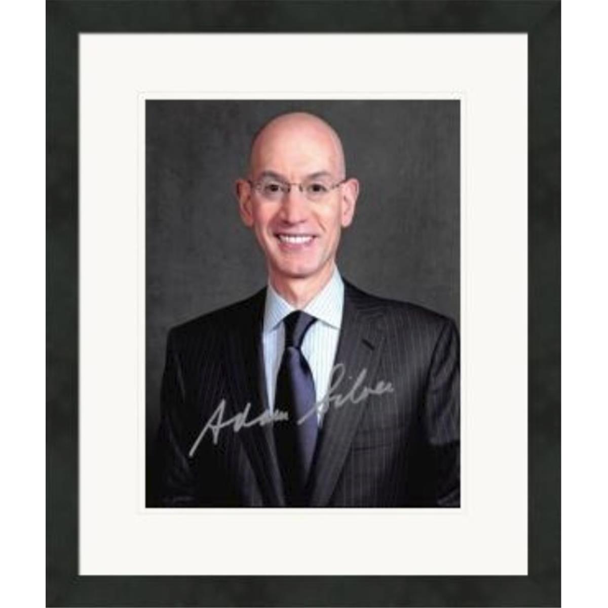 8 x 10 in. NBA Commissioner Adam Silver Autographed Photo - No.SC1