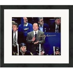 Picture of Autograph Warehouse 571895 8 x 10 in. Pittsburgh Penguins Scotty Bowman Autographed Photo - No.SC2 Matted & Framed