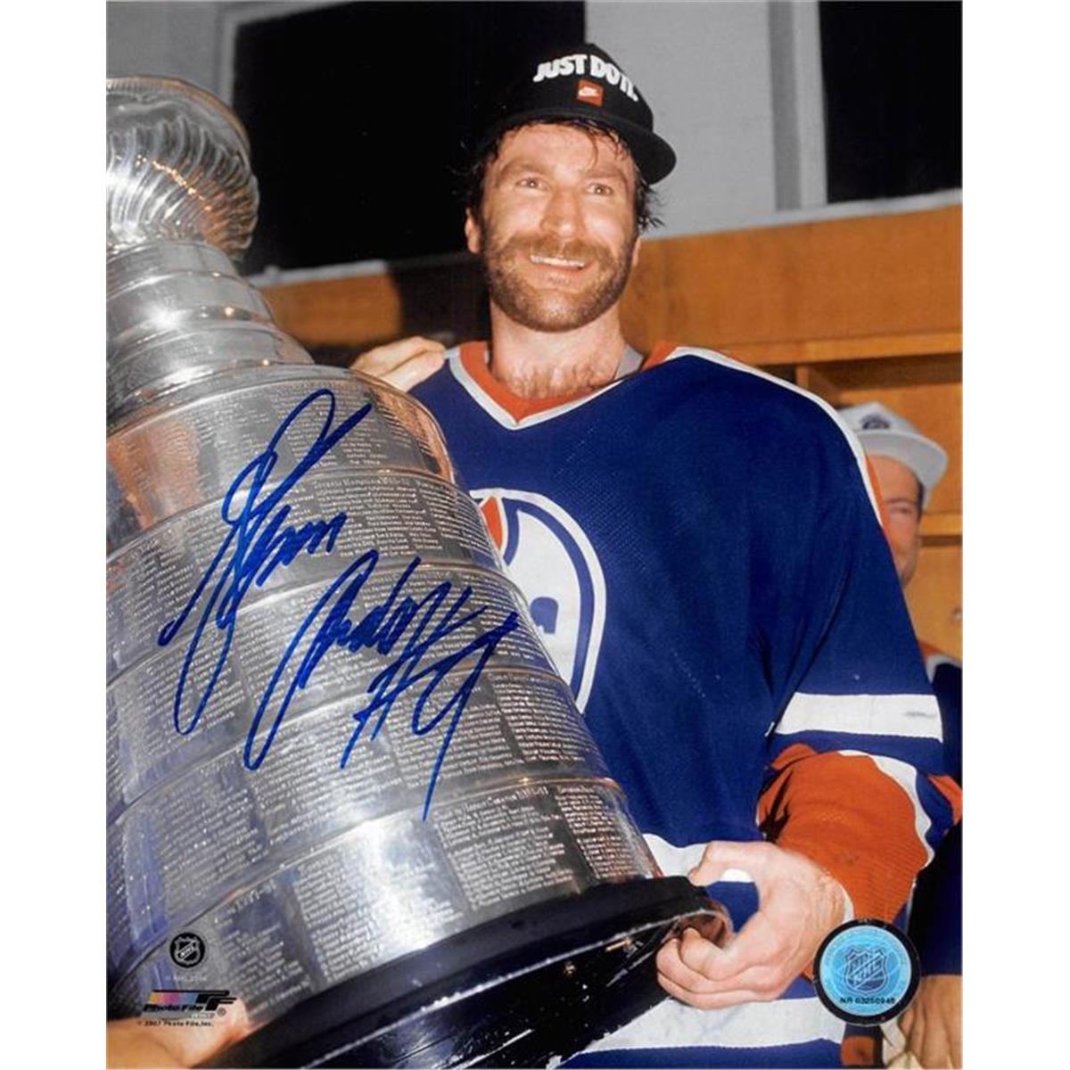 Picture of Autograph Warehouse 571923 8 x 10 in. Edmonton Oilers Stanley Cup Glenn Anderson Autographed Photo
