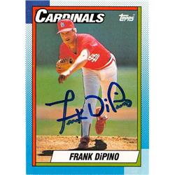 572367 St Louis Cardinals Frank Dipino Autographed Baseball Card - 1990 Topps No.788