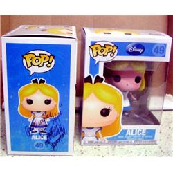 582849 Kathryn Beaumont Autographed Alice in Wonderland Funko Pop Toy Figure Disney -  Autograph Warehouse