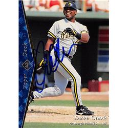 570679 Pittsburgh Pirates, SC Dave Clark Autographed Baseball Card - 1995 Upper Deck No.97