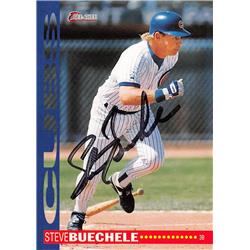 571276 Chicago Cubs Steve Buechele Autographed Baseball Card - 1994 O-Pee-Chee No.78