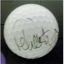572089 PGA Golfer Broadcaster David Feherty Autographed Golf Ball with Free Display Cube