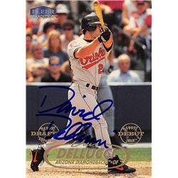 570760 Baltimore Orioles, SC Dave Dellucci Autographed Baseball Card - 1998 Fleer Tradition No.159