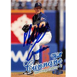 570787 San Diego Padres, SC Will Cunnane Autographed Baseball Card - 1998 Fleer Ultra No.18