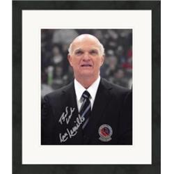 Picture of Autograph Warehouse 571900 8 x 10 in. New Jersey Devils&#44; Hall of Famer Lou Lamoriello Autographed Photo - No.SC2 Matted & Framed