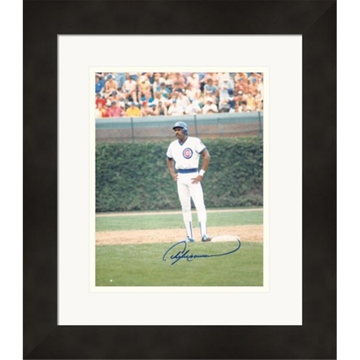8 x 10 in. Chicago Cubs Andre Dawson Autographed Photo - No.1 Matted & Framed