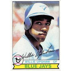 570476 Toronto Blue Jays, SC Willie Upshaw Autographed Baseball Card - 1979 Topps No.341