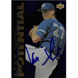 570650 Toronto Blue Jays, SC Jose Silva Autographed Baseball Card - 1994 Upper Deck No.254