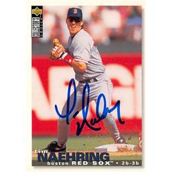 572070 Boston Red Sox Tim Naehring Autographed Baseball Card - 1994 Upper Deck No.418