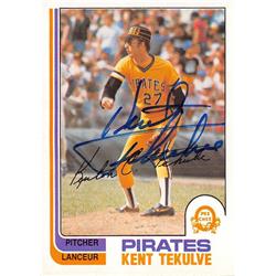 MLB Kent Tekulve Signed Photos, Collectible Kent Tekulve Signed