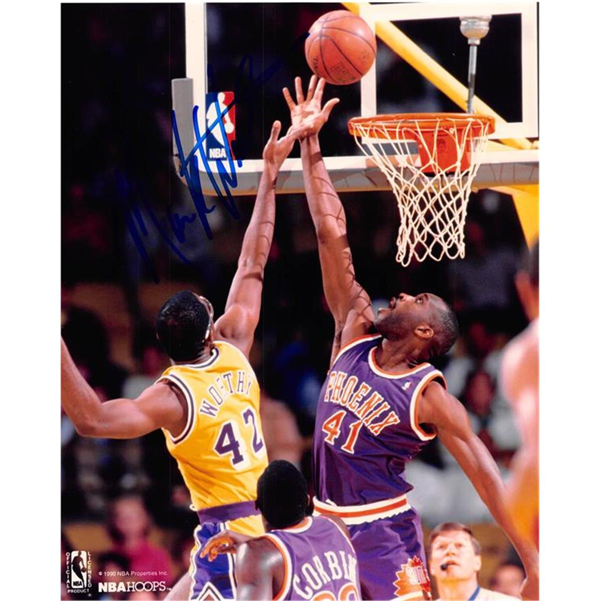 582795 8 x 10 in. Phoenix Suns Mark West Autographed Photo