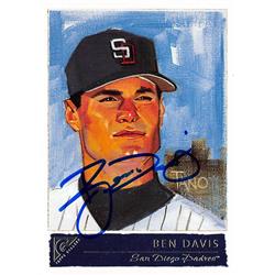 571270 San Diego Padres Ben Davis Autographed Baseball Card - 2001 Topps Gallery No.119 -  Autograph Warehouse