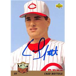 571271 Cincinnati Reds Chad Mottola Autographed Baseball Card - 1993 Upper Deck No.443