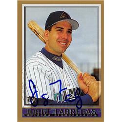 570604 Arizona Diamondbacks, SC Jorge Fabregas Autographed Baseball Card - 1998 Topps No.367