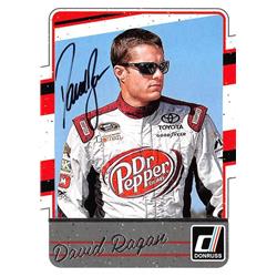 570445 NASCAR, Auto Racing & SC David Ragan Autographed Trading Card - 2017 Donruss No.72