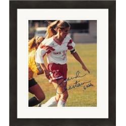 Picture of Autograph Warehouse 572065 8 x 10 in. Santa Clara Broncos&#44; Soccer Brandi Chastain Autographed Photo - No.14 Matted & Framed