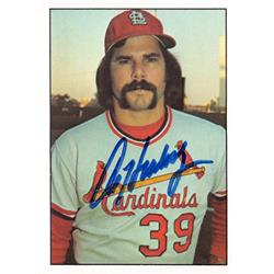 572310 St Louis Cardinals Al Hrabosky Autographed Baseball Card - 1975 SSPC No.39