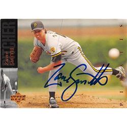 572553 Pittsburgh Pirates Zane Smith Autographed Baseball Card - 1994 Upper Deck No.251