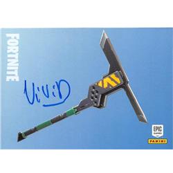 583033 Vivid Autographed Fortnite Trading Card Gamer Player - 2019 No.145 Angular Axe