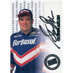 587305 Glenn Allen Autographed Trading Card - NASCAR Driver, Auto Racing 1999 Press Pass Certified - No.GA -  Autograph Warehouse