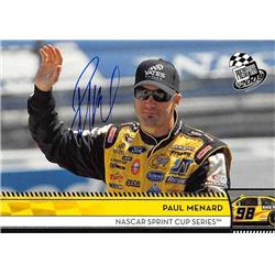 598083 Paul Menard Autographed Trading Card - NASCAR, Auto Racing, SC 2009 Press Pass - No.143 -  Autograph Warehouse