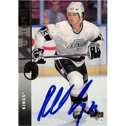 621107 Robert Lang Autographed Hockey Card - Los Angeles Kings, 67 1994 Upper Deck - No.175 -  Autograph Warehouse