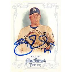 621745 A.J. Ellis Autographed Baseball Card - Los Angeles Dodgers 2013 Topps Allen & Ginters - No.265