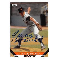 621755 Juan Marichal Autographed Baseball Card - San Francisco Giants 2019 Topps Archives - No.243