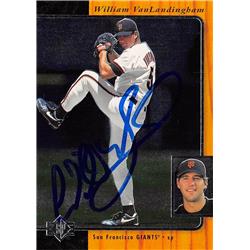 621819 William VanLandingham Autographed Baseball Card - San Francisco Giants 1996 Upper Deck SP - No.167