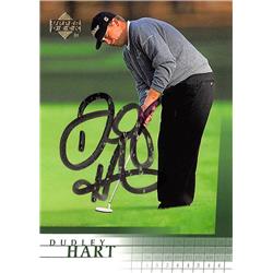 622272 Dudley Hart Autographed Golf Card - PGA, Florida Gators 2001 Upper Deck - No.43