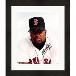 627307 8 x 10 in. Mo Vaughn Autographed Photo - Boston Red Sox - No.SC1 Matted & Framed