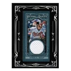 652812 Mark Reynolds Player Worn Jersey Patch Baseball Card - Baltimore Orioles 2013 Topps Gypsy Queen - No.GQMRMR