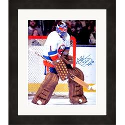 653216 8 x 10 in. Glenn Chico Resch Autographed Photo - New York Islanders - No.SC1 Matted & Framed -  Autograph Warehouse