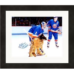 653217 8 x 10 in. Glenn Chico Resch Autographed Photo - New York Islanders - No.SC2 Matted & Framed -  Autograph Warehouse