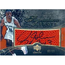 584831 Avery Johnson Autographed Basketball Card - San Antonio Spurs 2007 Upper Deck Sweet Shot - No.SSJO LE 38-98
