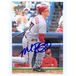 585723 Mark Reynolds Autographed Baseball Card - Arizona Diamondbacks 2008 Upper Deck - No.98