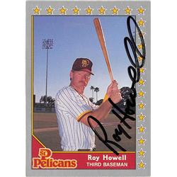 587036 Gary Rajsich Autographed Baseball Card - 1990 Pacific Senior League - No.7 St Petersburg Pelicans