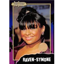 587440 Raven Symone Trading Card - Cosby Show, Actress, Thats So Raven 2008 Popcardz Memorabilia Worn Swatch Relic -  Autograph Warehouse